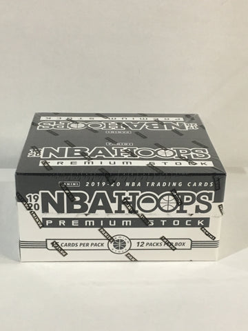 2019-20 Panini NBA Hoops Premium Stock Cello Box
