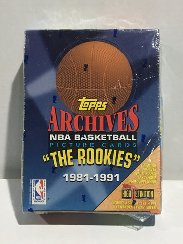 1992-93 Topps Archives Basketball The Rookies 1981-91